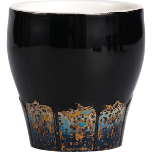 donguan冬官大漆白瓷主人杯茶具送礼轻奢高档摆件复古传统 莲升杯