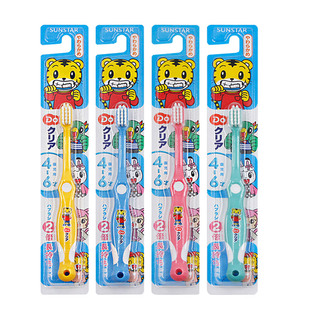 日本巧虎儿童牙刷0-1-2-4-6岁男女孩宝宝婴幼儿乳牙刷训练护齿