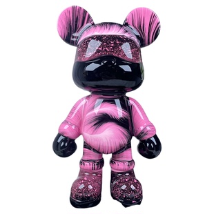 [设计师联名款]手工流体熊舒适diy32小摆件电视柜装饰摆件