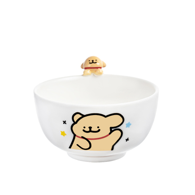 线条小狗好好吃饭系列陶瓷餐具