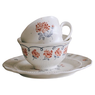 拾器集高颜值杯漂亮陶瓷拿铁拉花咖啡杯碟套装新款2026送闺蜜礼物