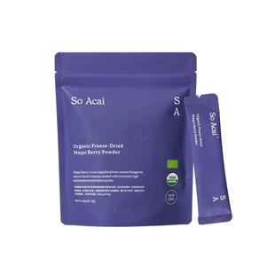 【M】soacai有机冻干马基莓粉进口富含花青素膳食纤维滋润眼睛