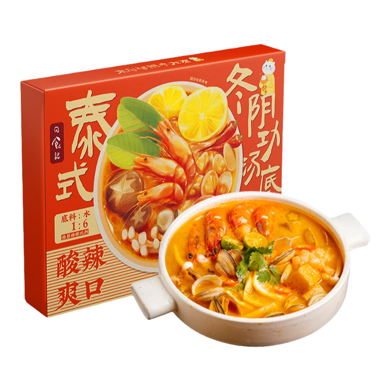 日食记火锅汤底系列冬阴功寿喜锅