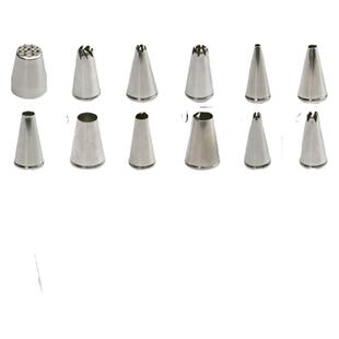 不锈钢裱花嘴奶油花嘴蛋糕裱花溶豆曲奇玫瑰花小草花嘴裱花工具