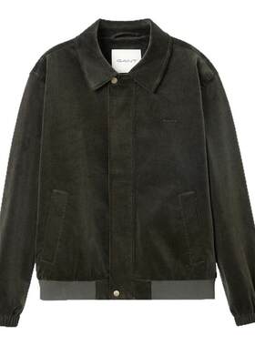 GANT/甘特男士翻领条绒夹克外套