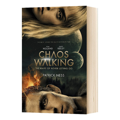 英文原版 Chaos Walking: The Knife of Never Letting Go 混沌漫步行走1：闹与静 电影封面版 荷兰弟主演同名电影 英文版
