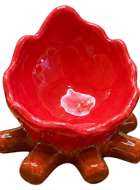 陶瓷篝火小仓鼠食用盆
