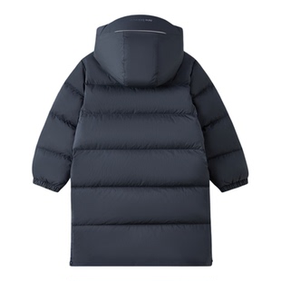 【鹅绒】New Balance nb童装男女儿童中长款保暖羽绒服ND7PF42023