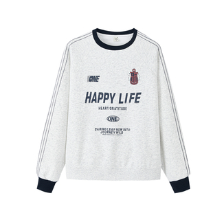 快鱼阿尔法学院派卫衣女2026年春季新款拼接撞色宽松休闲长袖上衣