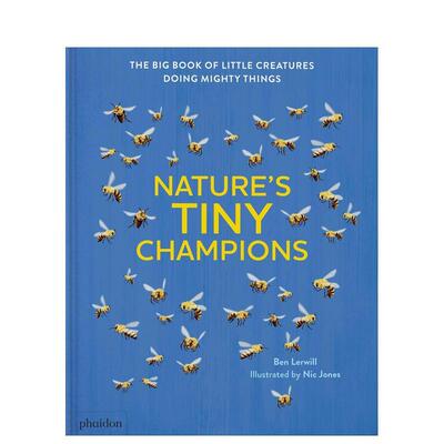 【现货】【微小生物大作为】自然界的微小冠军 Nature's Tiny Champions 英文原版儿童知识科普百科绘本6-9岁进口英语启蒙读物书籍