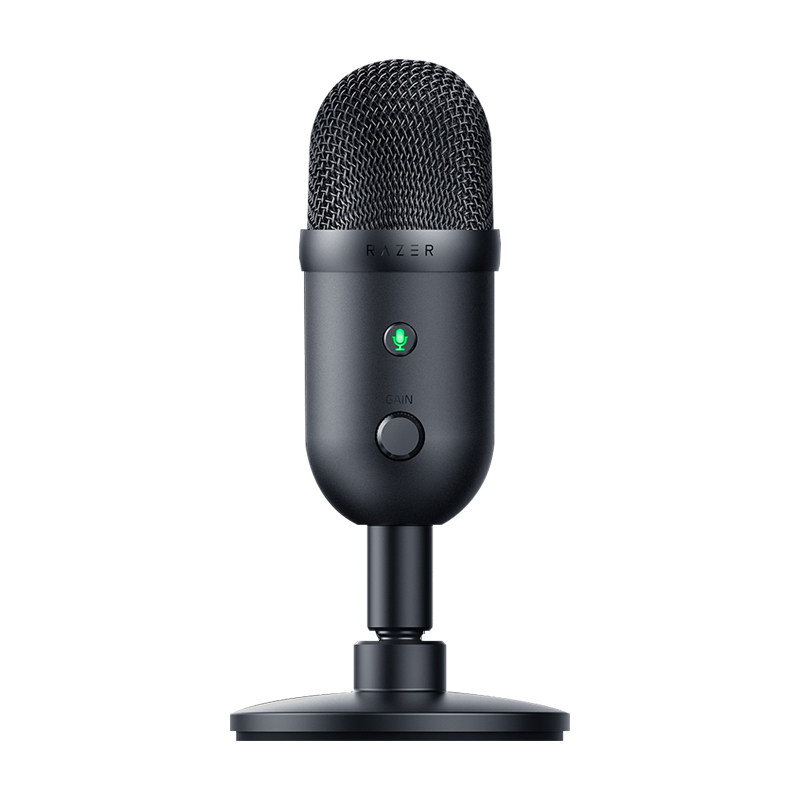 Razer雷蛇魔音海妖V2 X麦克风小型电脑游戏电竞直播主播USB话筒