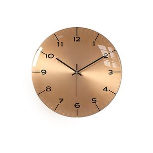 2026新款轻奢风高级感挂钟客厅意式现代简约挂墙钟表大气家用时钟