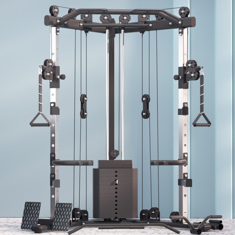 小飞鸟龙门架健身器材深蹲架综合训练器多功能卧推架健身器材家用