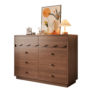 斗柜卧室床尾置物柜抽屉柜客厅靠墙储物柜五斗橱简约现代家用边柜