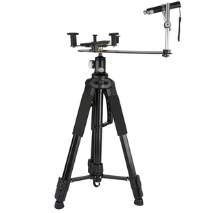 无磁激光罗盘支架三脚架十字红外线360度旋转罗经杖专业定位仪