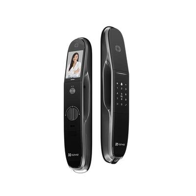 萤石AI3D人脸大屏视频锁三摄掌静脉智能指纹电子门锁DL60FVX Pro