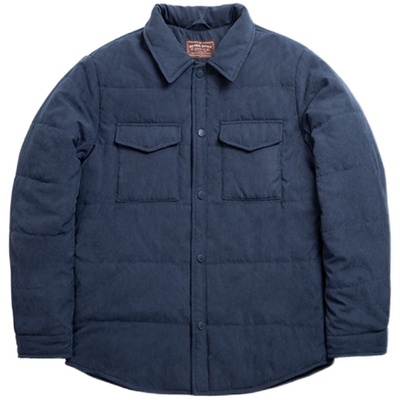 马登工装双面桃皮绒棉衣