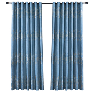 定制成品窗帘特价处理半遮光遮阳客厅阳台卧室现代出租房温馨简约