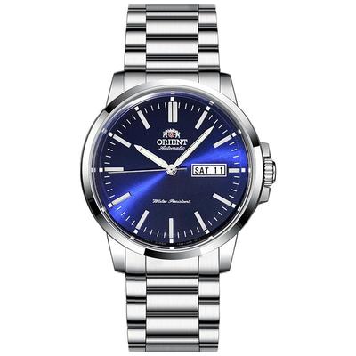 东方双狮男机械手表夜光原装进口