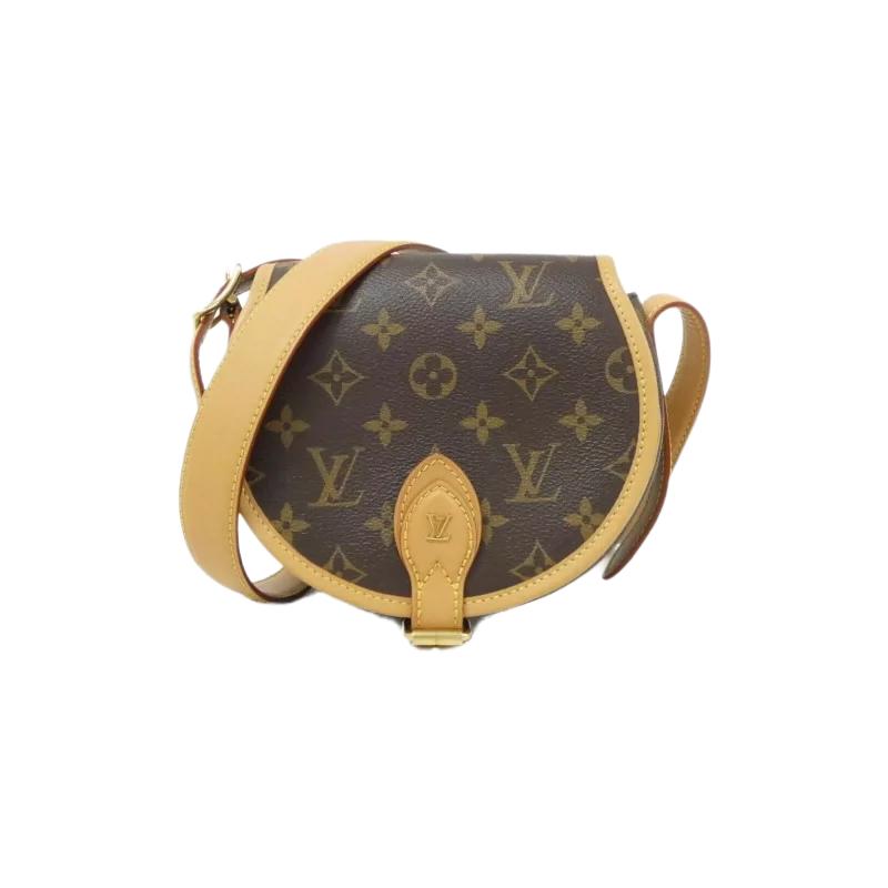 中古LV路易威登马鞍包老花女包