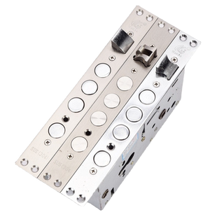 万嘉WANJIA进户通用大门防盗门锁体机械圆柱形锁体带天地钩240*30