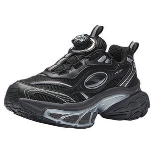 雀翎安踏儿童大童男童秋季童鞋户外童鞋女童休闲运动鞋复古老爹鞋