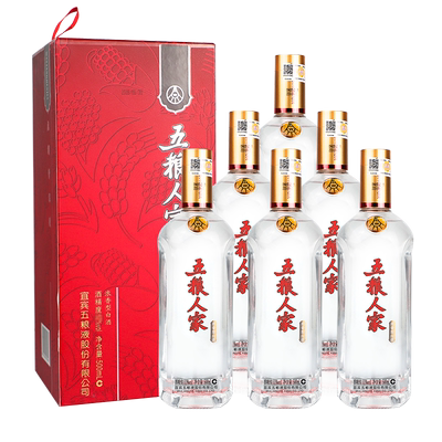 五粮人家42度浓香型白酒