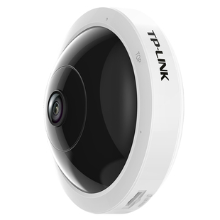 TP-LINK 全景无线摄像机360度500万超清家用红外夜视监控IPC55A