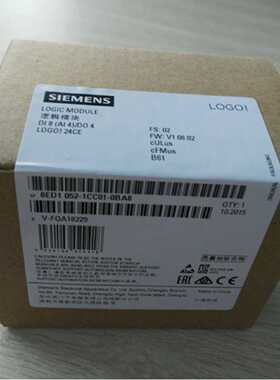 议价原装6ED10521CC010BA8西门子LOGO!24CE 6ED1052-1CC01-0BA8