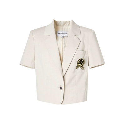 艾诺丝雅诗学院风薄款西装外套