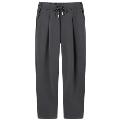 空气层抗皱经典直筒长裤