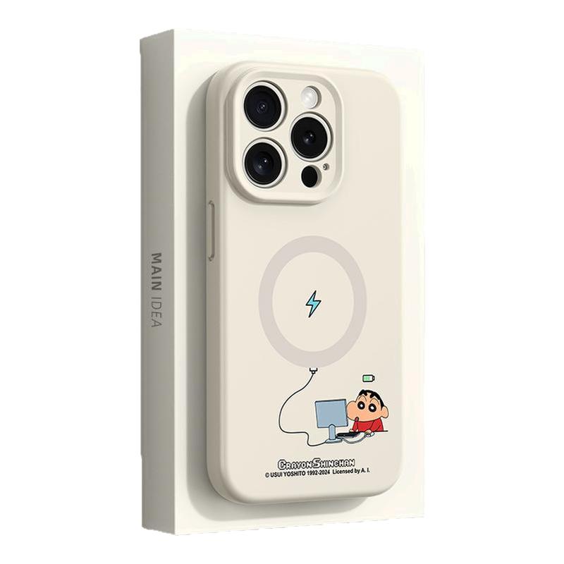 适用苹果17手机壳磁吸iphone16promax液态硅胶ip15/14pro新款max男iPhoneair外壳i11/