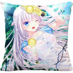 夏日口袋抱枕鸣濑白羽SummerPockets周边靠垫学生午休睡觉靠枕头