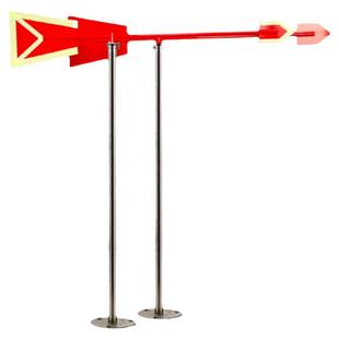 风向标反光夜光户外风向标工业不锈钢稳固风向标油田化工农田验厂