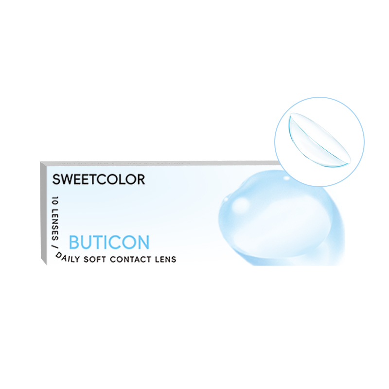 【19.9元10片】SweetColor日抛隐形眼镜透明小蓝片一次性旗舰店