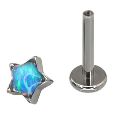 Shinma五角星耳骨钉唇钉