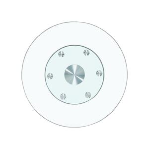 转盘餐桌钢化玻璃家用简约现代