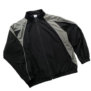 CATCHUS 三防登山徒步立领休闲外套反光拼接透气哈灵顿飞行夹克男