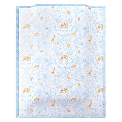 良良婴儿春秋薄款豆豆毯幼儿园儿童豆豆盖被新生儿夹棉呼呼被子