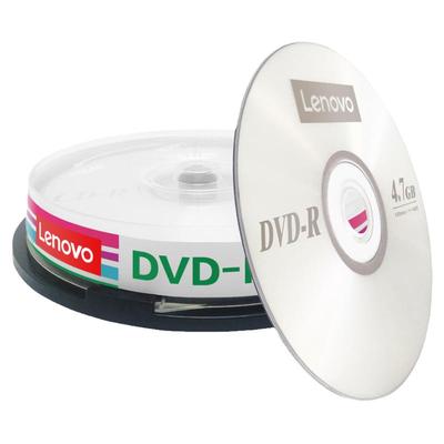 联想刻录光盘DVD-R空白光碟10片