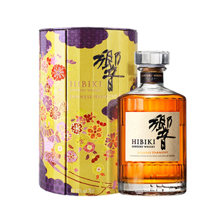 宾三得利 响 HIBIKI和风醇韵调和型威士忌日本洋酒 礼盒装