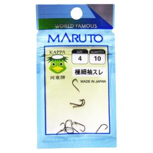 极小超细袖钩进口土肥富河童牌鱼钩极细袖鱼钩竞技白条鲫鱼钩极细