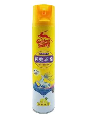 金鹿柠檬蚊蝇蟑螂喷雾杀虫剂