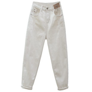 2026春秋新款哈伦牛仔裤子女宽松休闲时尚洋气百搭显瘦老爹萝卜裤