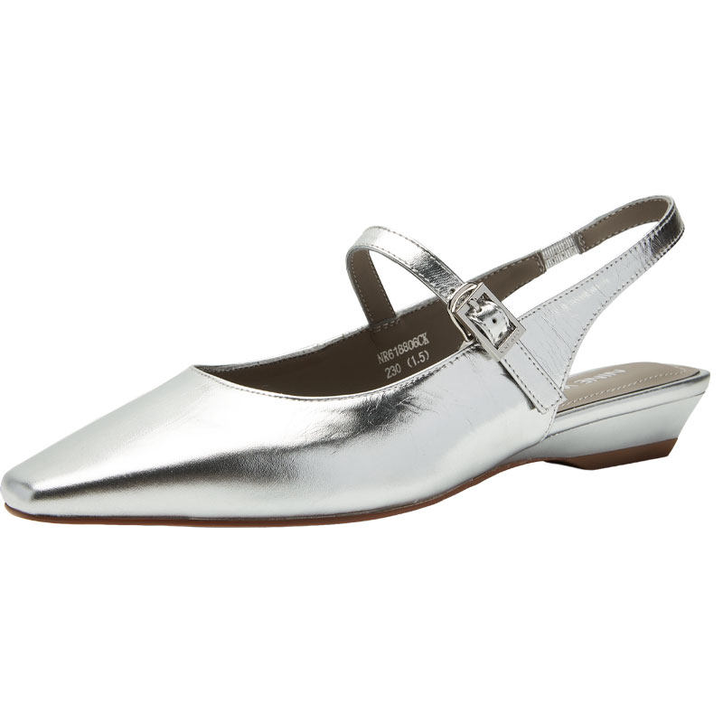 NineWest/玖熙玛丽珍鞋女平凉鞋