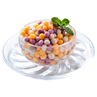 圆形小芋圆成品小圆子烧仙草西米露珍珠小丸子小料奶茶店专用原料