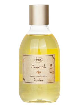 萨邦-沐浴油-绿色玫瑰300ml