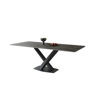 德利丰意式轻奢创意岩板餐桌