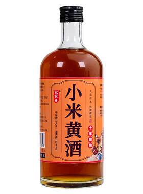 小米黄酒泡阿胶专用药引无焦糖色