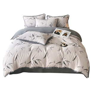 全棉磨毛加厚四件套床单式 2025冬季新款双人床纯棉被套200x230cm